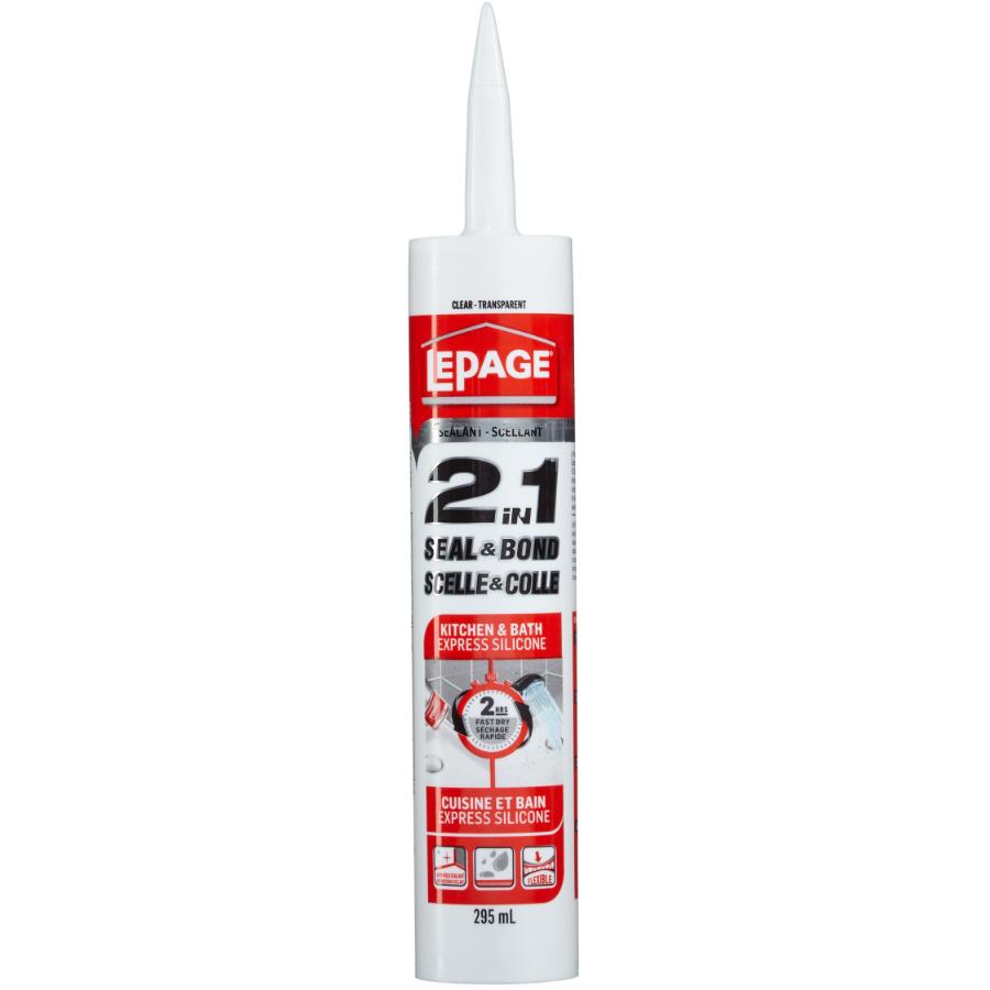 Lepage 2in1 Seal & Bond Kitchen & Bath Silicone Lepage 2in1 Seal & Bond Kitchen & Bath Silicone