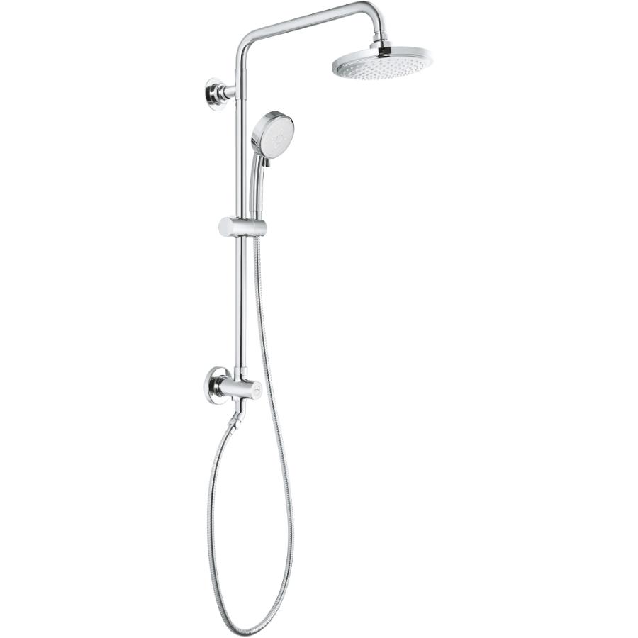 Grohe Vitalio Retrofit Shower System with Head and 4Spray (5 Total
