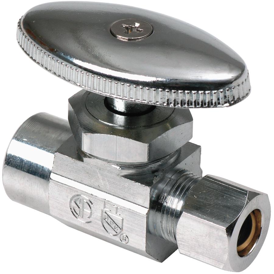 copper pipe stop valve