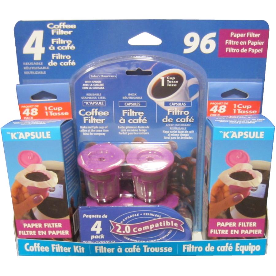 Today's Housewares Single Serve Coffee Filter Kit Weeks Home Hardware