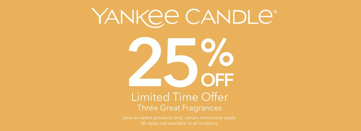 Start spring right with 3 fresh scents from Yankee Candle.